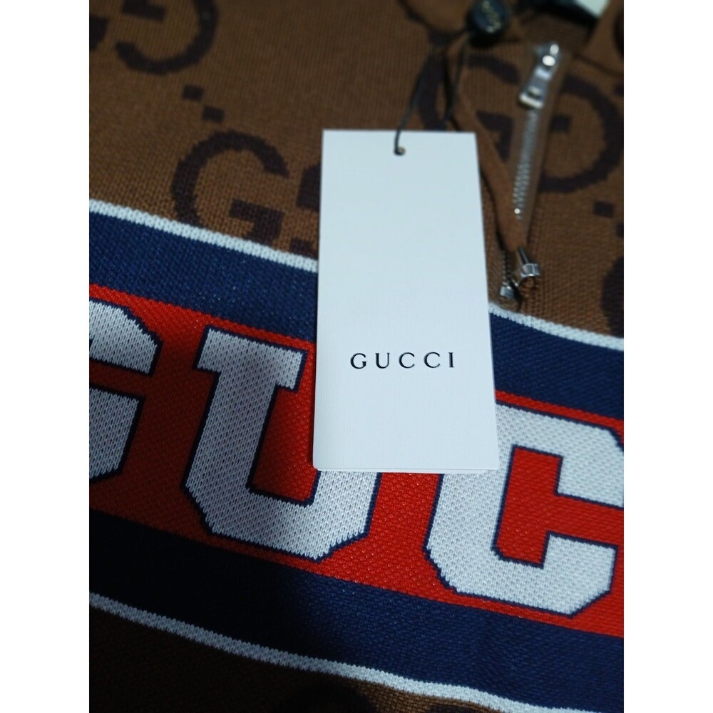 GUCCI Brown Logo Ladies Track Suit Hoodie NWT Small - Picture 11 of 16